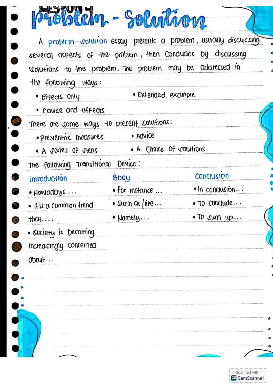 # NOTES for Grade 11 STUDENTS
# RWS
Reading & Writing Skills READING WRITING
PARAGRAPH
Pattern of Development
• the way the essay is organ