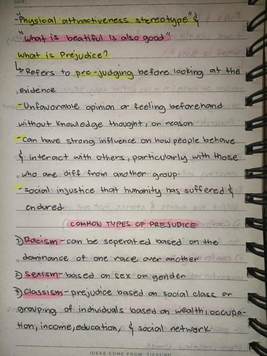 english
NO:
DATE:
Bias & Prejudice
are closely related & often used interchangeably
What is Bias?
4 The action of supporting or opposing a p