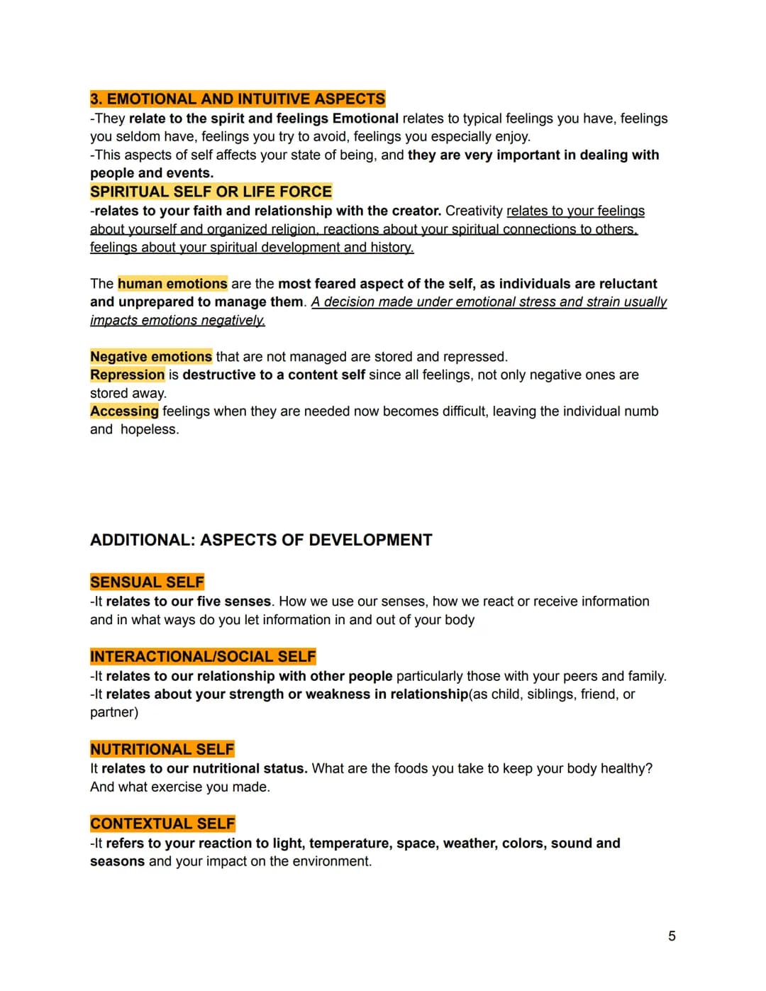 Personal Development – pahina 5