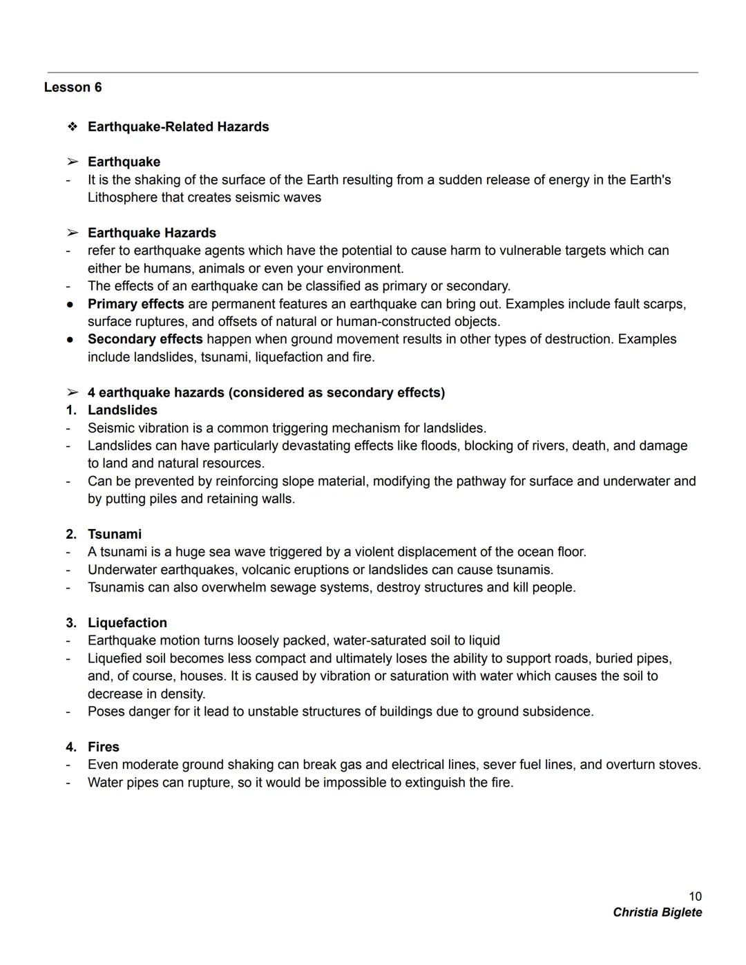 DRRR
Lesson 1
Basic Concept of Disaster and Disaster Risk
➤ Reasons why the Philippines is prone to disasters.
1. Pacific Ring of Fire (Circ