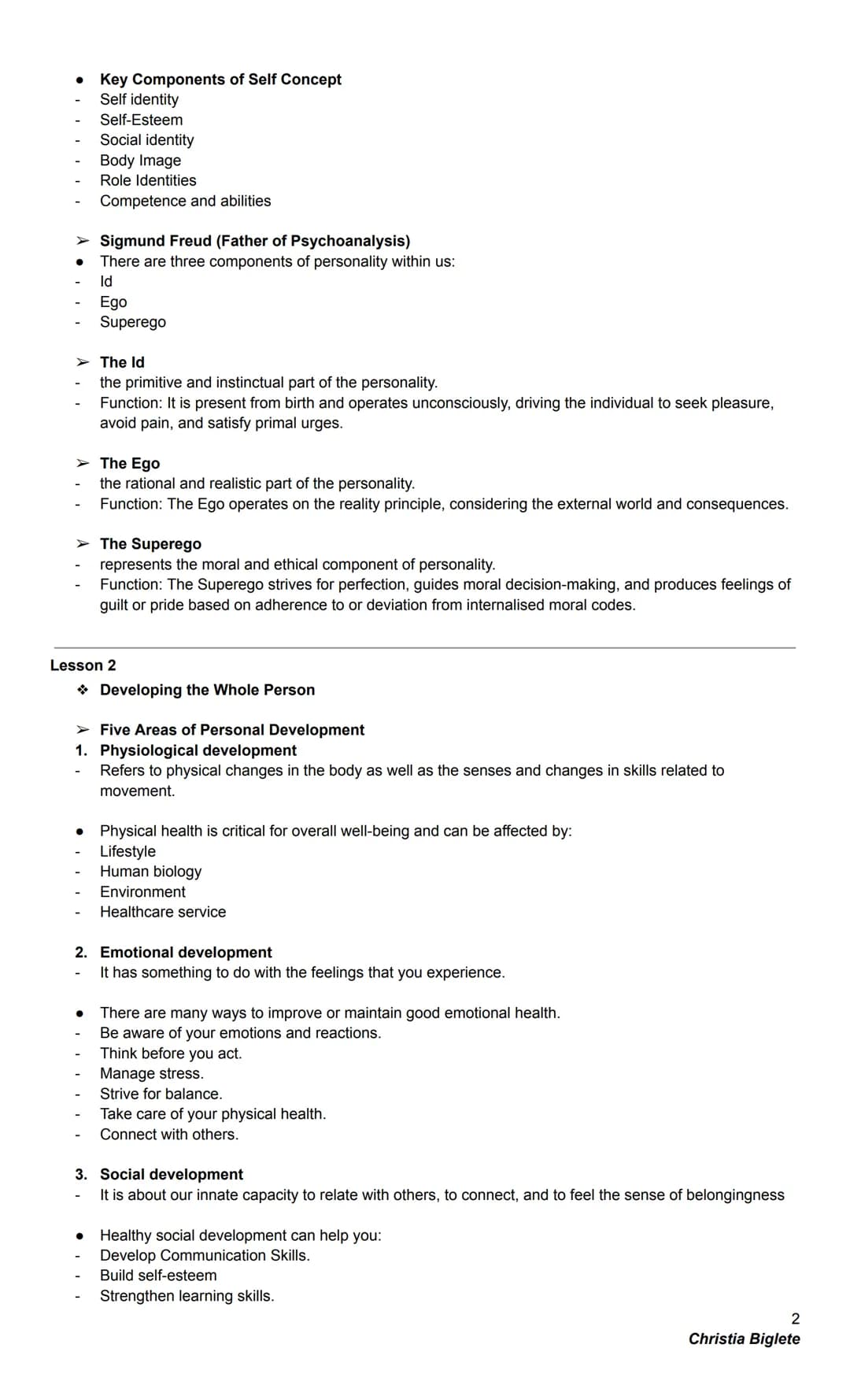 Personal Development Q1 – pahina 2