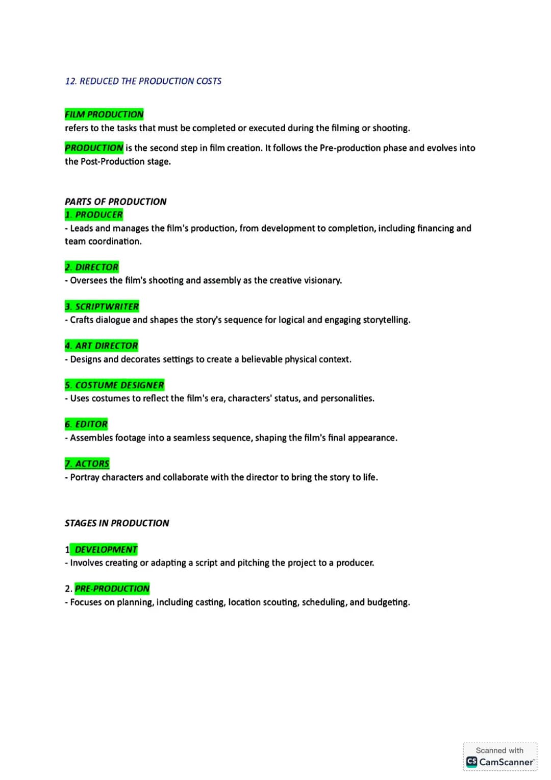 NOTES for Grade 12
STUDENTS
C.P.A.R
Contemporary Philippine Arts
from the Region Contemporary Philippine Arts from the Region
First Semester