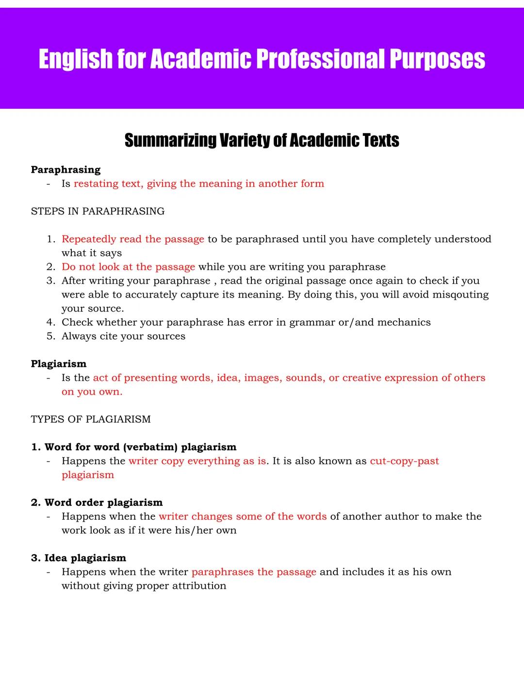 English for Academic Professional Purposes
Academic Language
Register
- Various ways people use language based on who they are talking to an