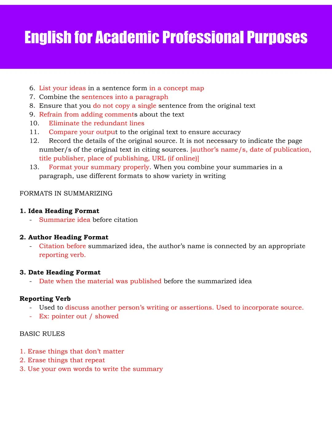English for Academic Professional Purposes
Academic Language
Register
- Various ways people use language based on who they are talking to an
