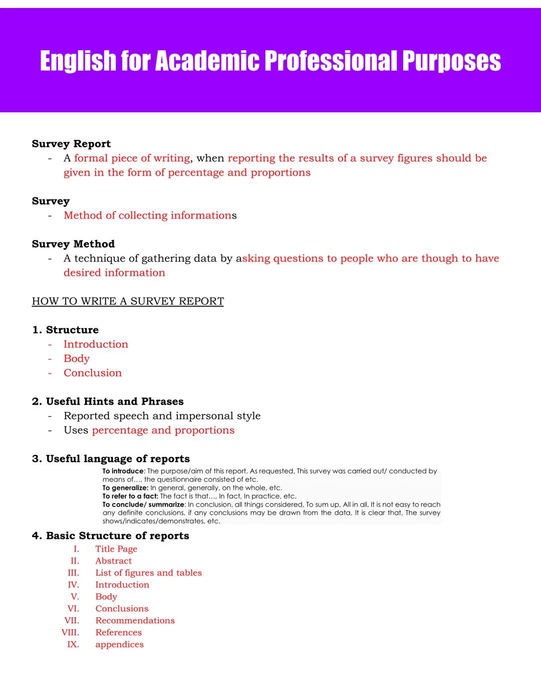 English for Academic Professional Purposes
Academic Language
Register
- Various ways people use language based on who they are talking to an