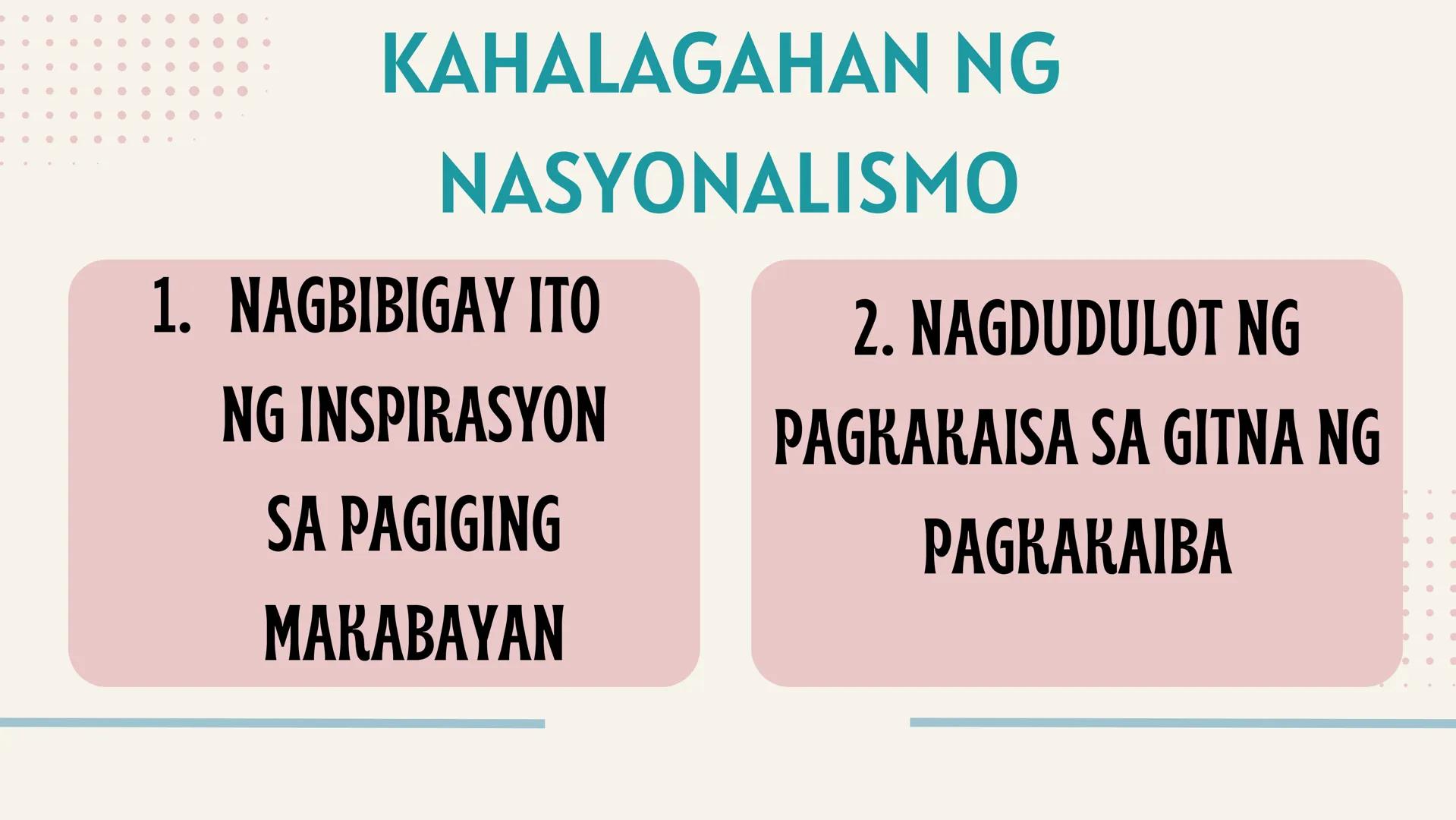 # IKATLONG MARKAHAN: YUNIT 3
# NASYONALISMO,
# KASARINLAN AT
# PAGKABANSA # SINO
# SILA?
PHILIPPINE
STAR Ikaw ba ay
Pilipino? Mahal mo b