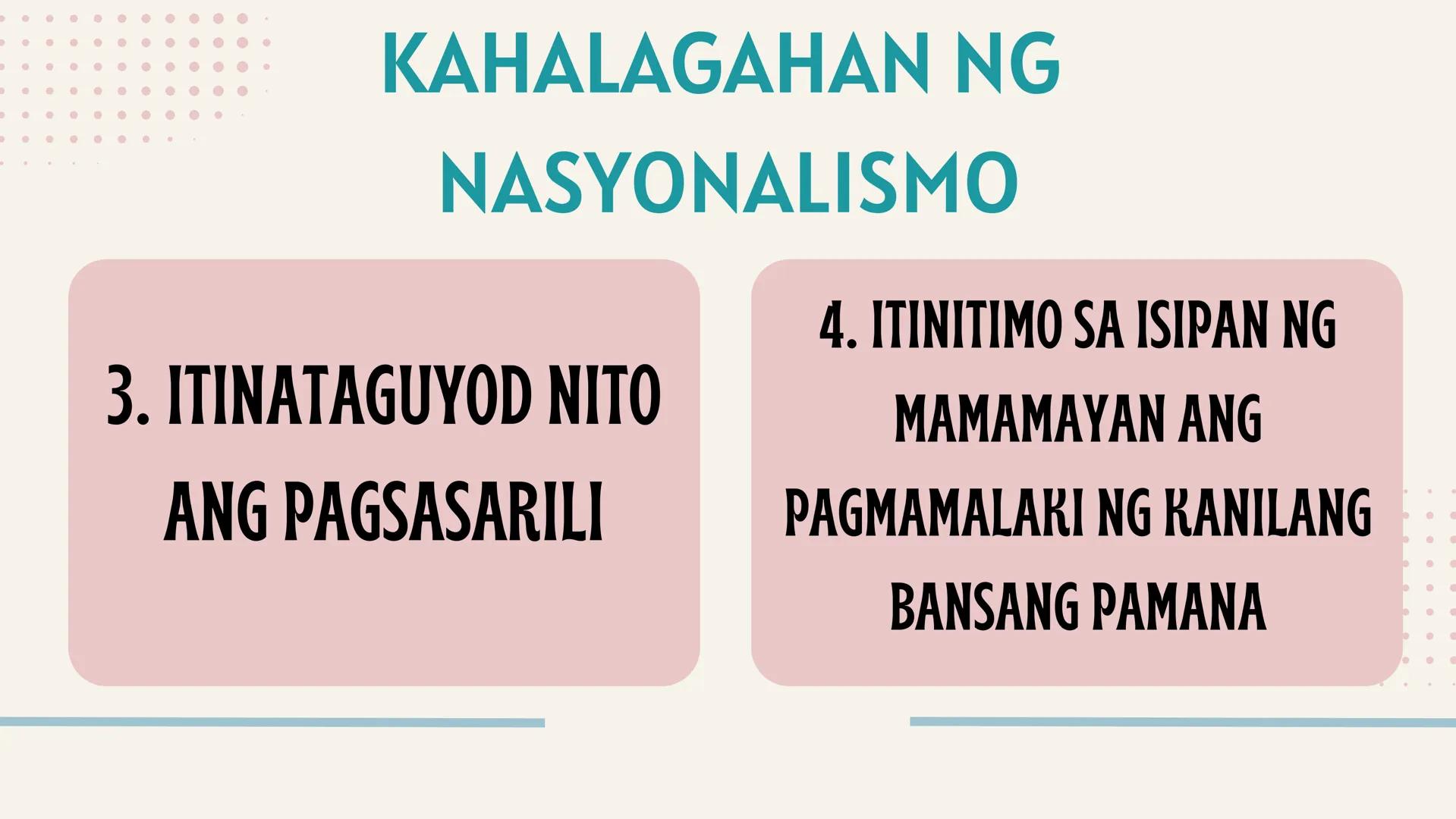 # IKATLONG MARKAHAN: YUNIT 3
# NASYONALISMO,
# KASARINLAN AT
# PAGKABANSA # SINO
# SILA?
PHILIPPINE
STAR Ikaw ba ay
Pilipino? Mahal mo b