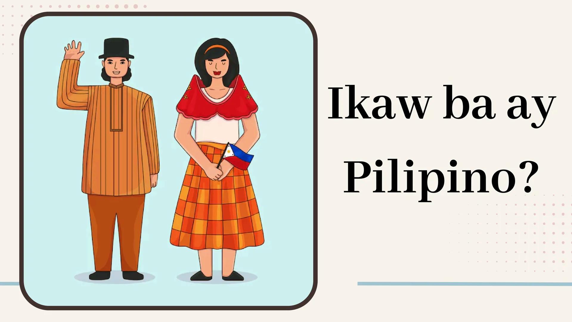# IKATLONG MARKAHAN: YUNIT 3
# NASYONALISMO,
# KASARINLAN AT
# PAGKABANSA # SINO
# SILA?
PHILIPPINE
STAR Ikaw ba ay
Pilipino? Mahal mo b