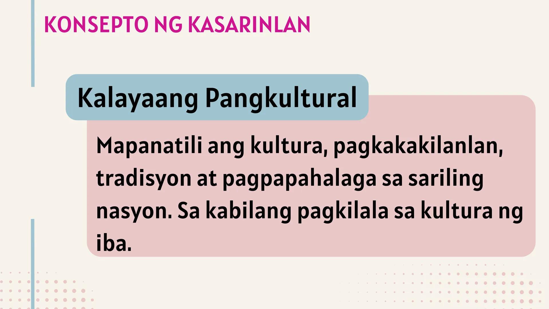 # IKATLONG MARKAHAN: YUNIT 3
# NASYONALISMO,
# KASARINLAN AT
# PAGKABANSA # SINO
# SILA?
PHILIPPINE
STAR Ikaw ba ay
Pilipino? Mahal mo b