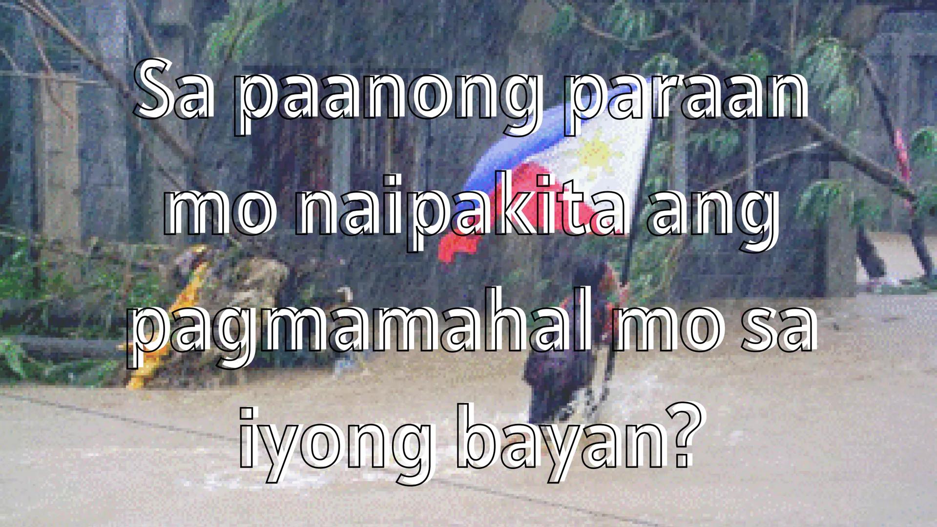 # IKATLONG MARKAHAN: YUNIT 3
# NASYONALISMO,
# KASARINLAN AT
# PAGKABANSA # SINO
# SILA?
PHILIPPINE
STAR Ikaw ba ay
Pilipino? Mahal mo b