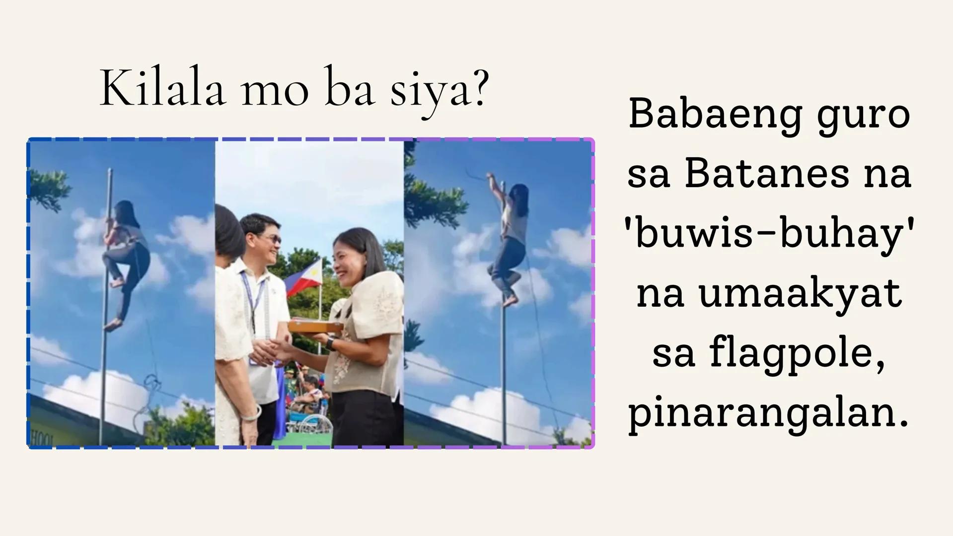 # IKATLONG MARKAHAN: YUNIT 3
# NASYONALISMO,
# KASARINLAN AT
# PAGKABANSA # SINO
# SILA?
PHILIPPINE
STAR Ikaw ba ay
Pilipino? Mahal mo b