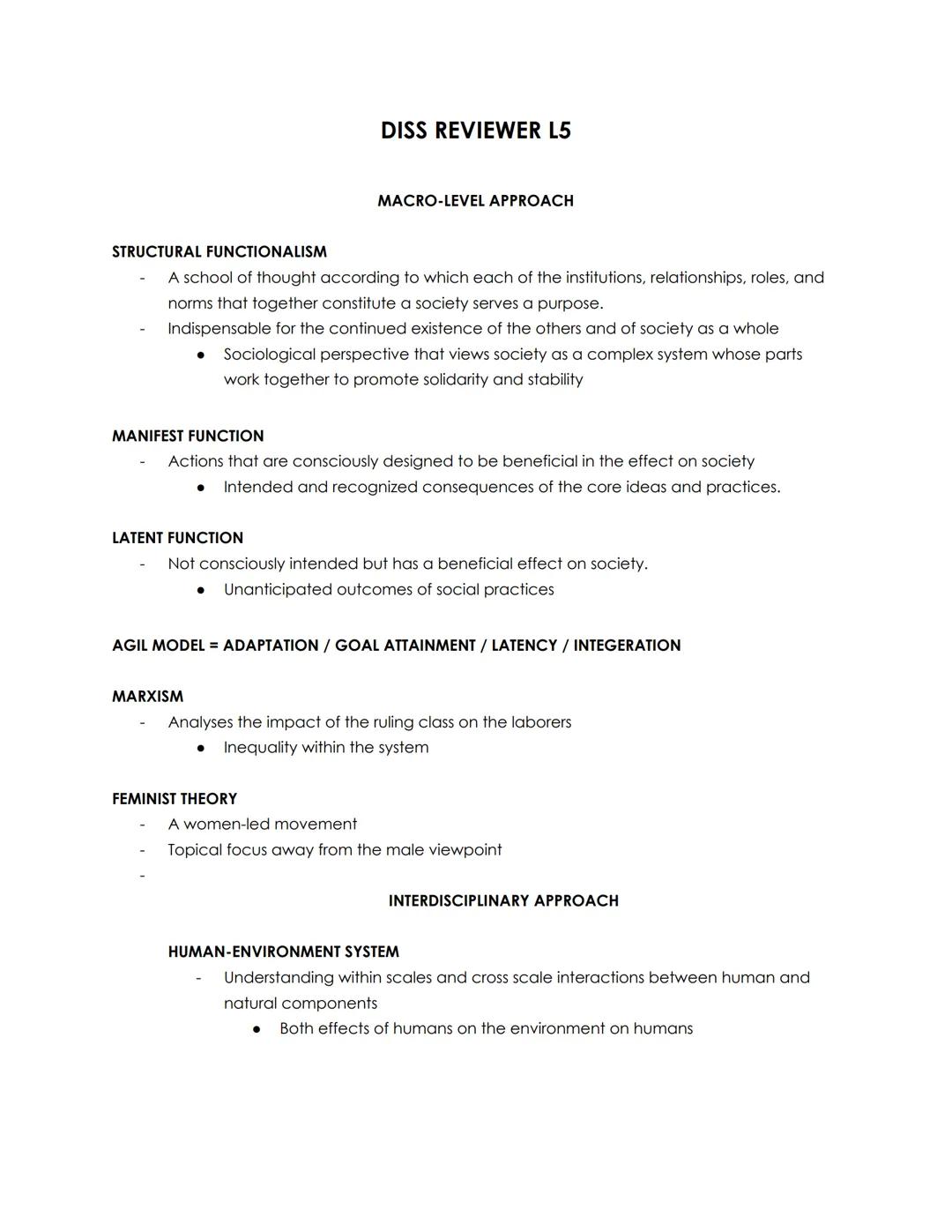 DISS REVIEWER L1
NATURAL SCIENCE
- Understanding of natural phenomena
- Includes numerical data
- Empirically verifiable
- Scientific metho