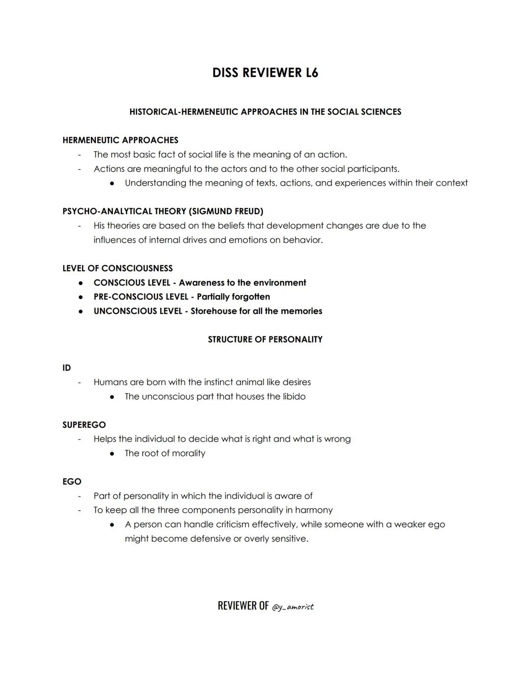DISS REVIEWER L1
NATURAL SCIENCE
- Understanding of natural phenomena
- Includes numerical data
- Empirically verifiable
- Scientific metho