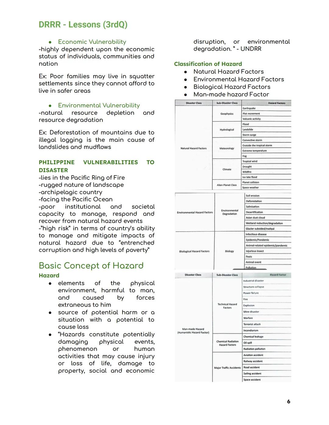 DRRR - Lessons (3rdQ)
DISASTER READINESS and
RISK REDUCTION (DRRR)
What is a Disaster?
- A sudden calamitous event, bringing great damage, l