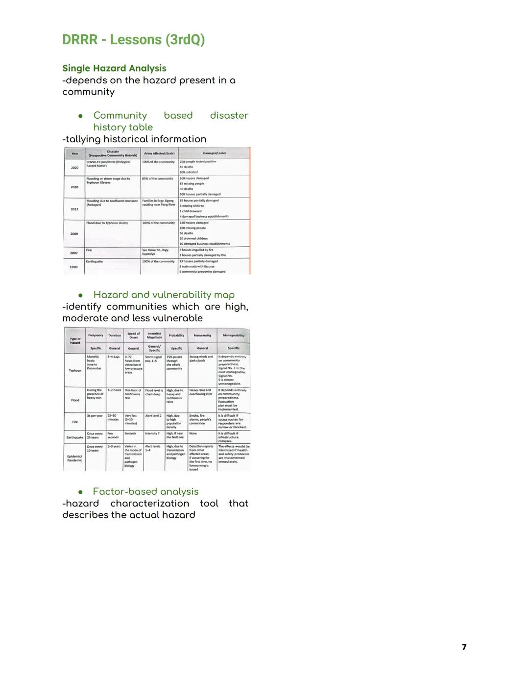 DRRR - Lessons (3rdQ)
DISASTER READINESS and
RISK REDUCTION (DRRR)
What is a Disaster?
- A sudden calamitous event, bringing great damage, l