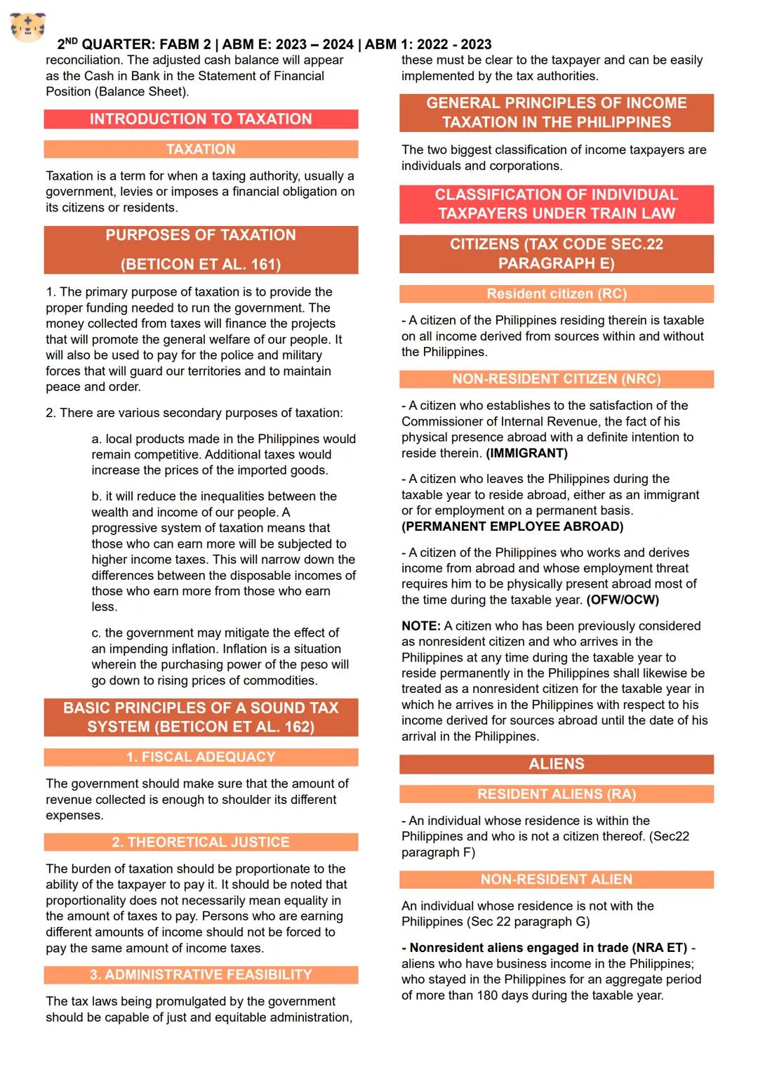 2ND QUARTER: FABM 2 | ABM E: 2023-2024 | ABM 1: 2022-2023
BANK RECONCILIATION STATEMENT
NATURE OF BANK RECONCILIATION
STATEMENT
It is normal