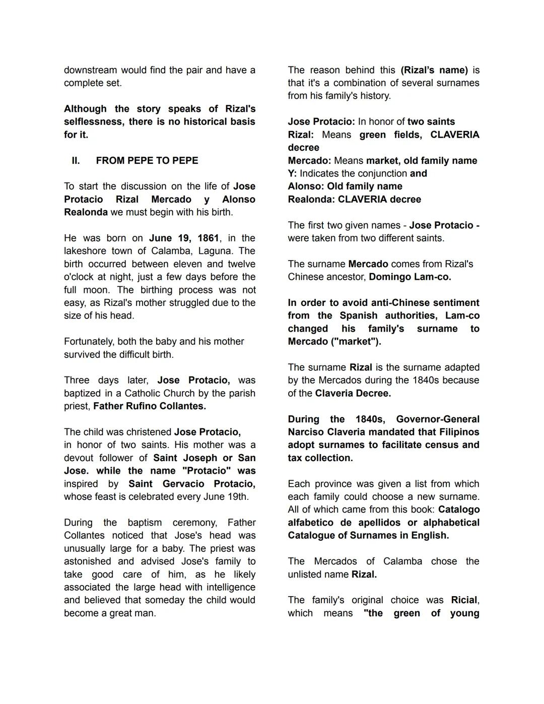 LWR Notes
08/29/24
LESSON 1: RIZAL LAW
"We have a national hero who wrote a lot for
a nation that does not read him" -Ambeth
Ocampo (A famou