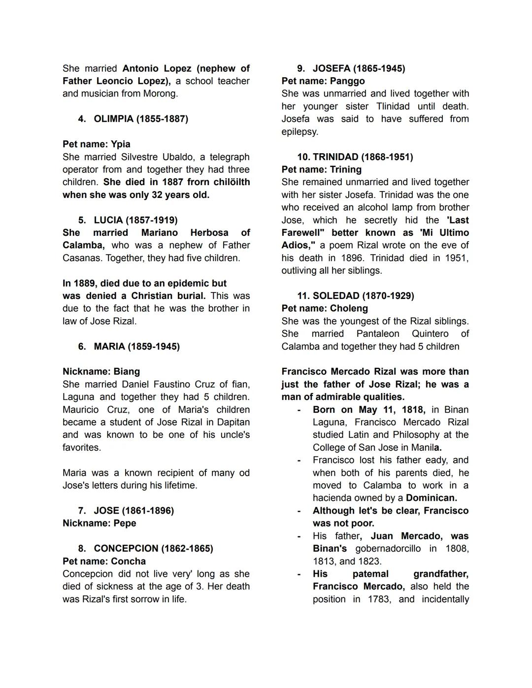 LWR Notes
08/29/24
LESSON 1: RIZAL LAW
"We have a national hero who wrote a lot for
a nation that does not read him" -Ambeth
Ocampo (A famou