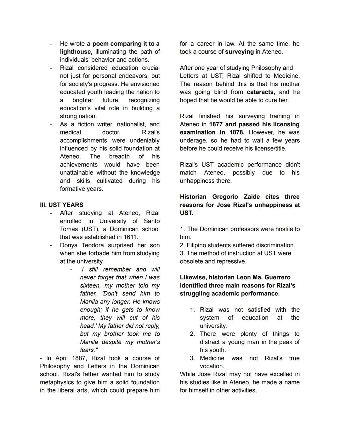 LWR Notes
08/29/24
LESSON 1: RIZAL LAW
"We have a national hero who wrote a lot for
a nation that does not read him" -Ambeth
Ocampo (A famou