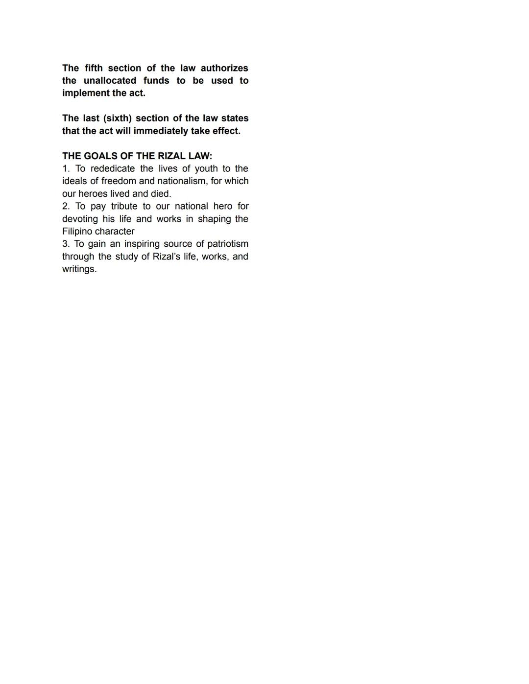 LWR Notes
08/29/24
LESSON 1: RIZAL LAW
"We have a national hero who wrote a lot for
a nation that does not read him" -Ambeth
Ocampo (A famou