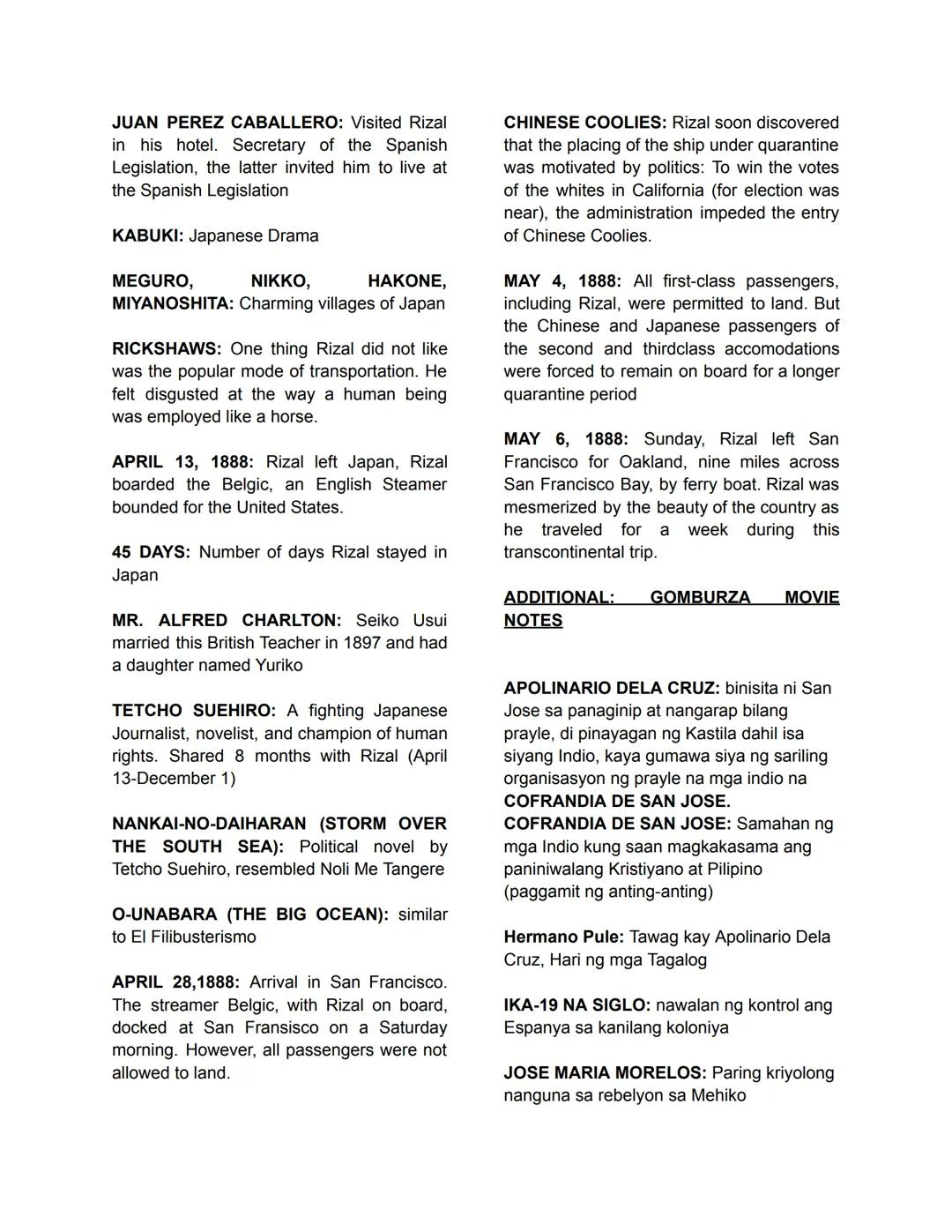 LWR Notes
08/29/24
LESSON 1: RIZAL LAW
"We have a national hero who wrote a lot for
a nation that does not read him" -Ambeth
Ocampo (A famou