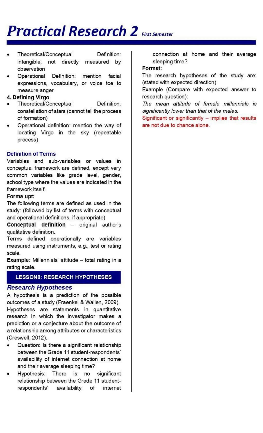 Practical Research 2
First Semester
LESSON 1: QUANTITATIVE RESEARCH
Characteristics of Quantitative
Research
We know well that by knowing th