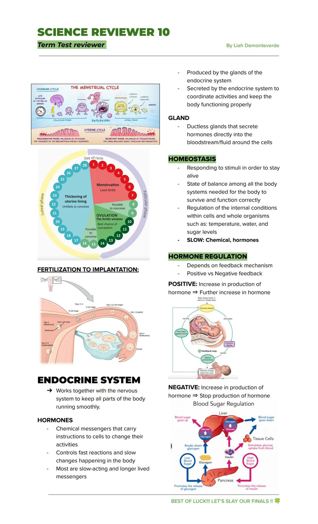SCIENCE REVIEWER 10
Term Test reviewer
By Liah Demonteverde
REPRODUCTIVE
SYSTEM
SEXUAL REPRODUCTION
- Production of new living organisms
by