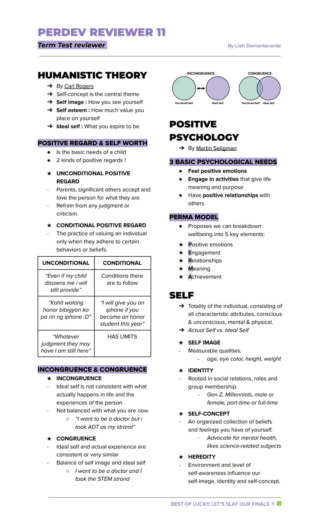 Personal Development Reviewer – pahina 2