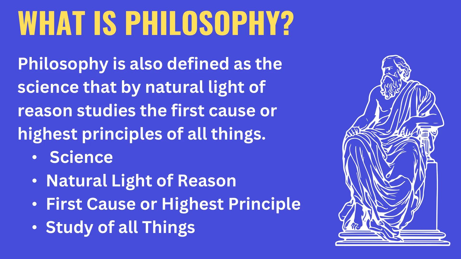 # INTRODUCTION TO
# THE PHILOSOPHY
# OF THE HUMAN
# PERSON
Module 1 # PURSUING WISDOM
MODULE 1 LEARNING OBJECTIVES:
• Define philosophy.