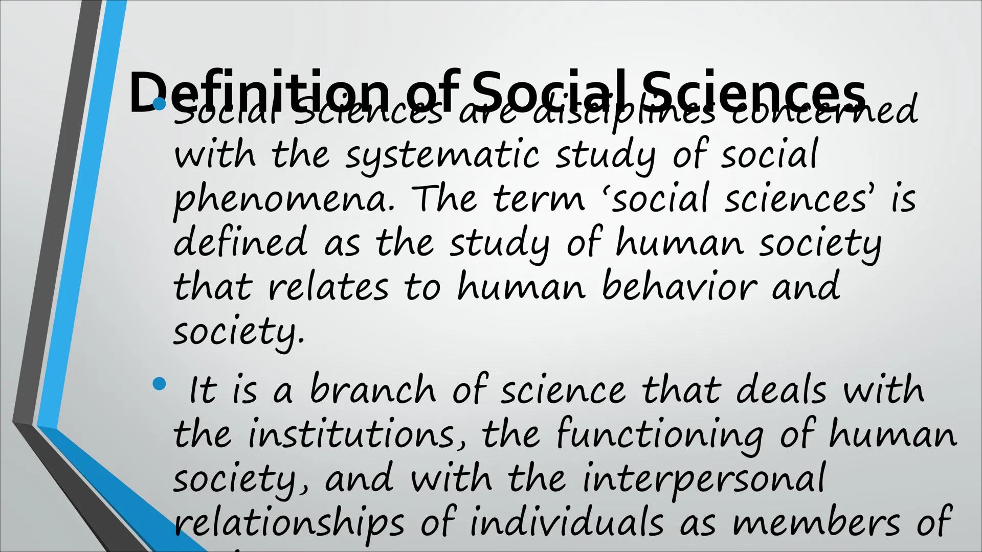 Lesson 1
Introduction to the Disciplines
of Applied Social Sciences
Prepared by: Ronnil C. Gomez Lesson Objectives:
At the end of this lesso