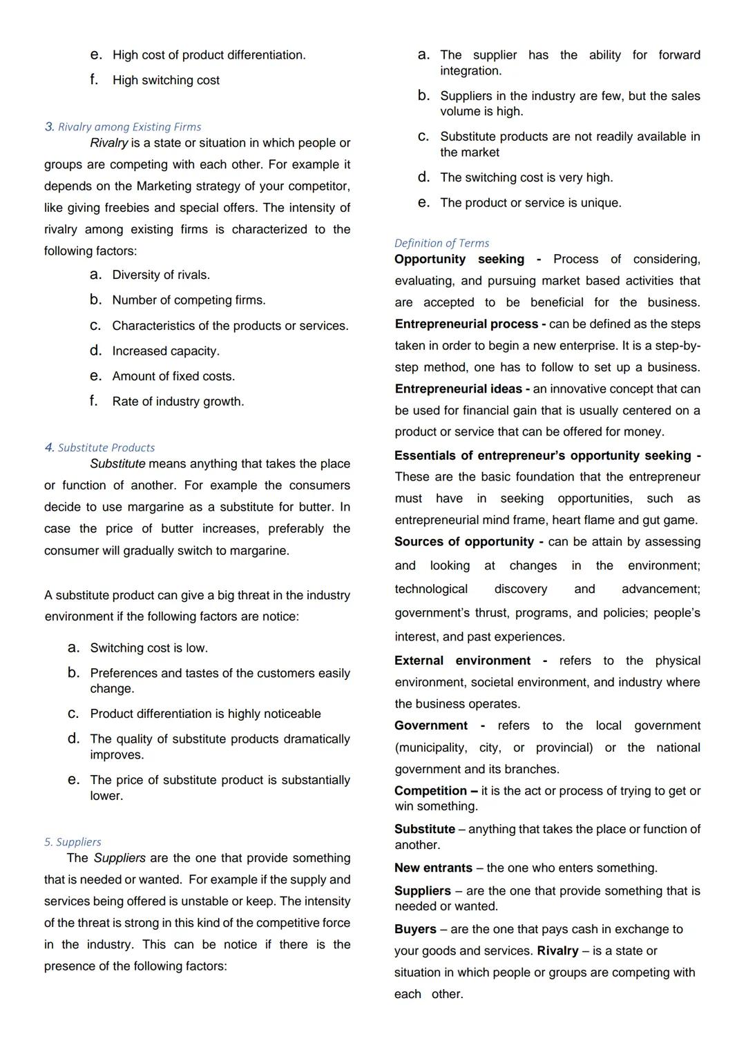 Introduction to
Entrepreneurship (MODULE 1)
After reading this module, the learners should be
able to:
1. discuss the relevance of the cours