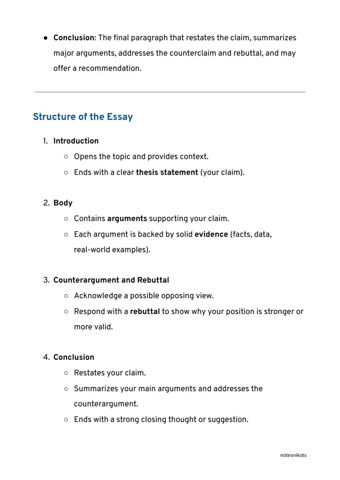 Composing an Argumentative Essay
English 10 | Quarter 3 | Lesson 1
Understanding Argumentation
• An argument in writing is not a fight-it's