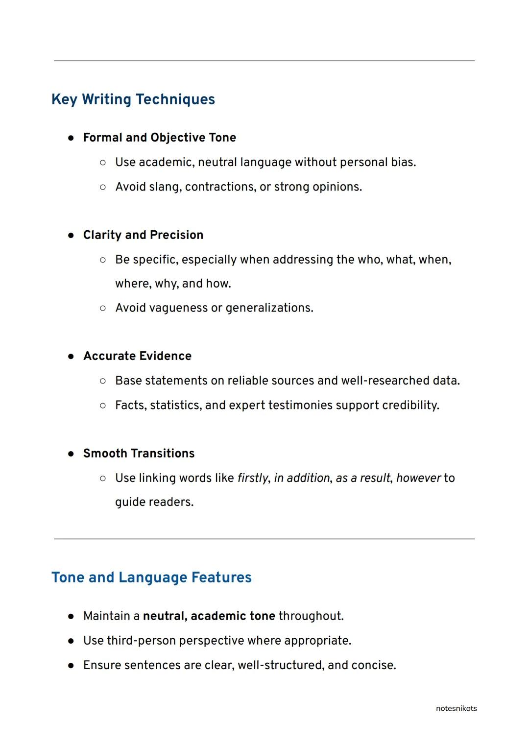 Using Informative Writing Techniques
English 10 | Quarter 3 | Lesson 2
What Is Informative Writing?
Informative writing aims to educate the