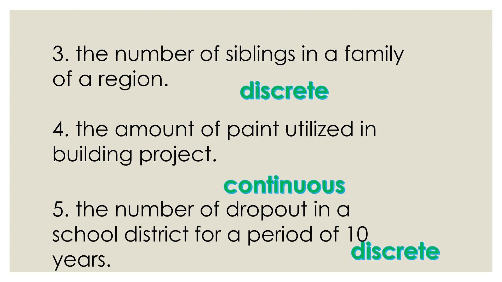 # PROBABILITY ## OBJECTIVES
* illustrates a random variable
(discrete and continuous)
* distinguishes between a discrete and a
continuous r