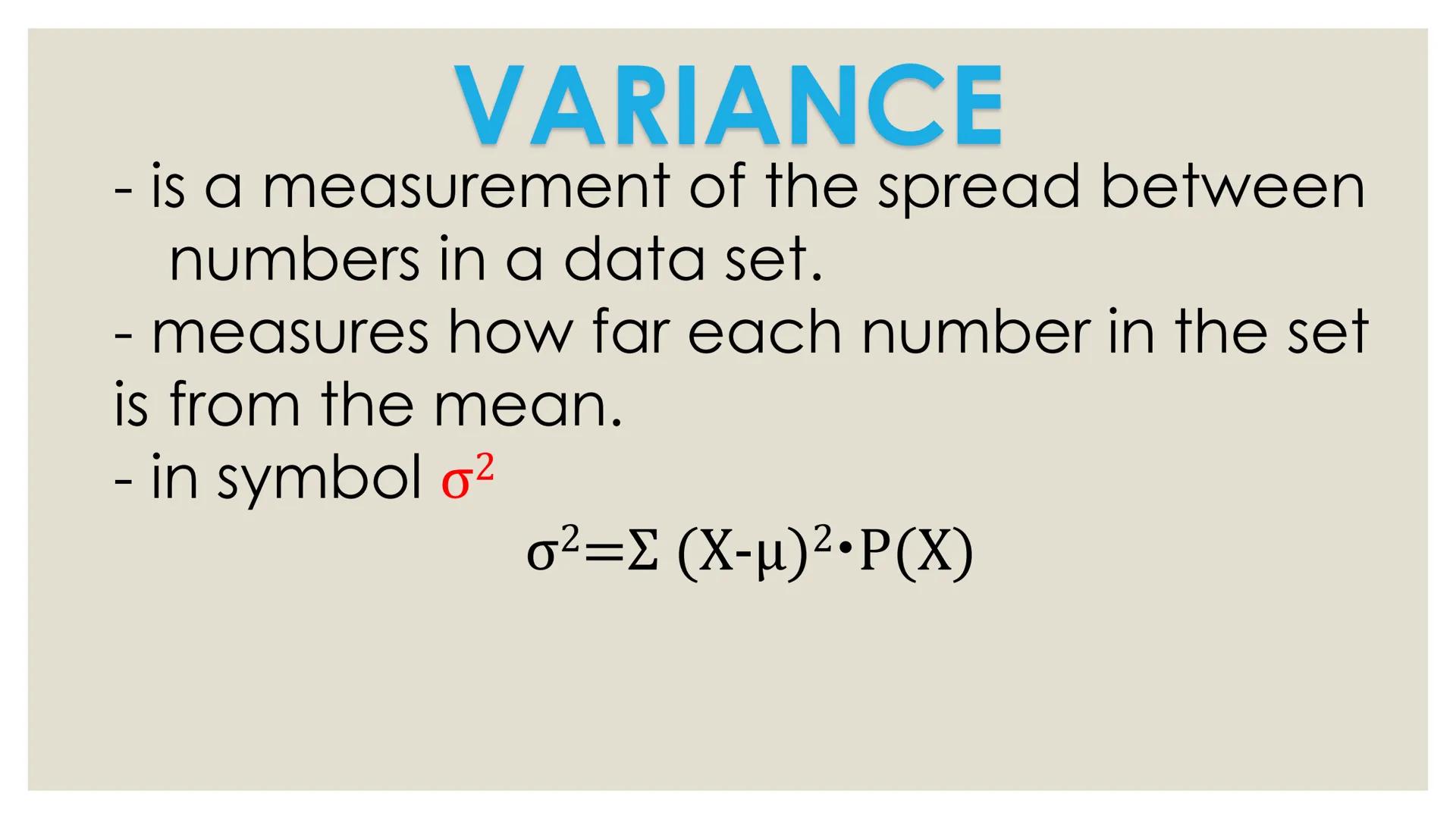 # PROBABILITY ## OBJECTIVES
* illustrates a random variable
(discrete and continuous)
* distinguishes between a discrete and a
continuous r