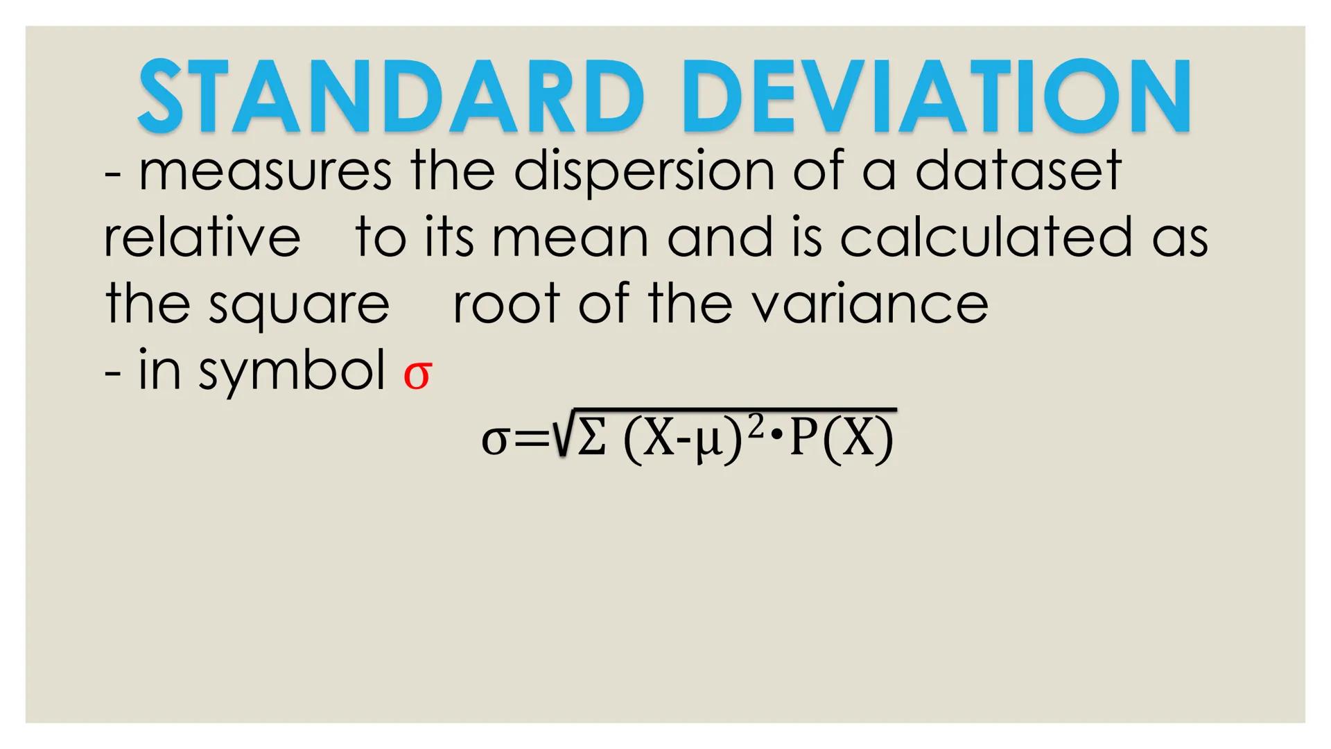 # PROBABILITY ## OBJECTIVES
* illustrates a random variable
(discrete and continuous)
* distinguishes between a discrete and a
continuous r