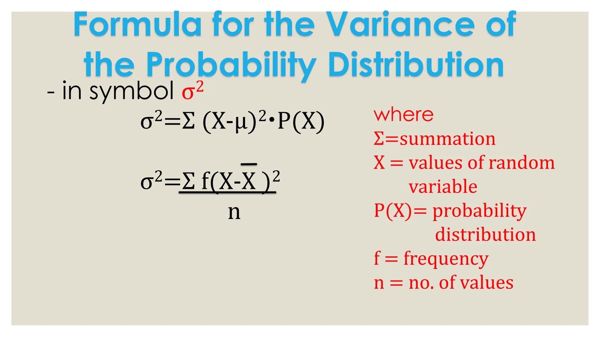 # PROBABILITY ## OBJECTIVES
* illustrates a random variable
(discrete and continuous)
* distinguishes between a discrete and a
continuous r