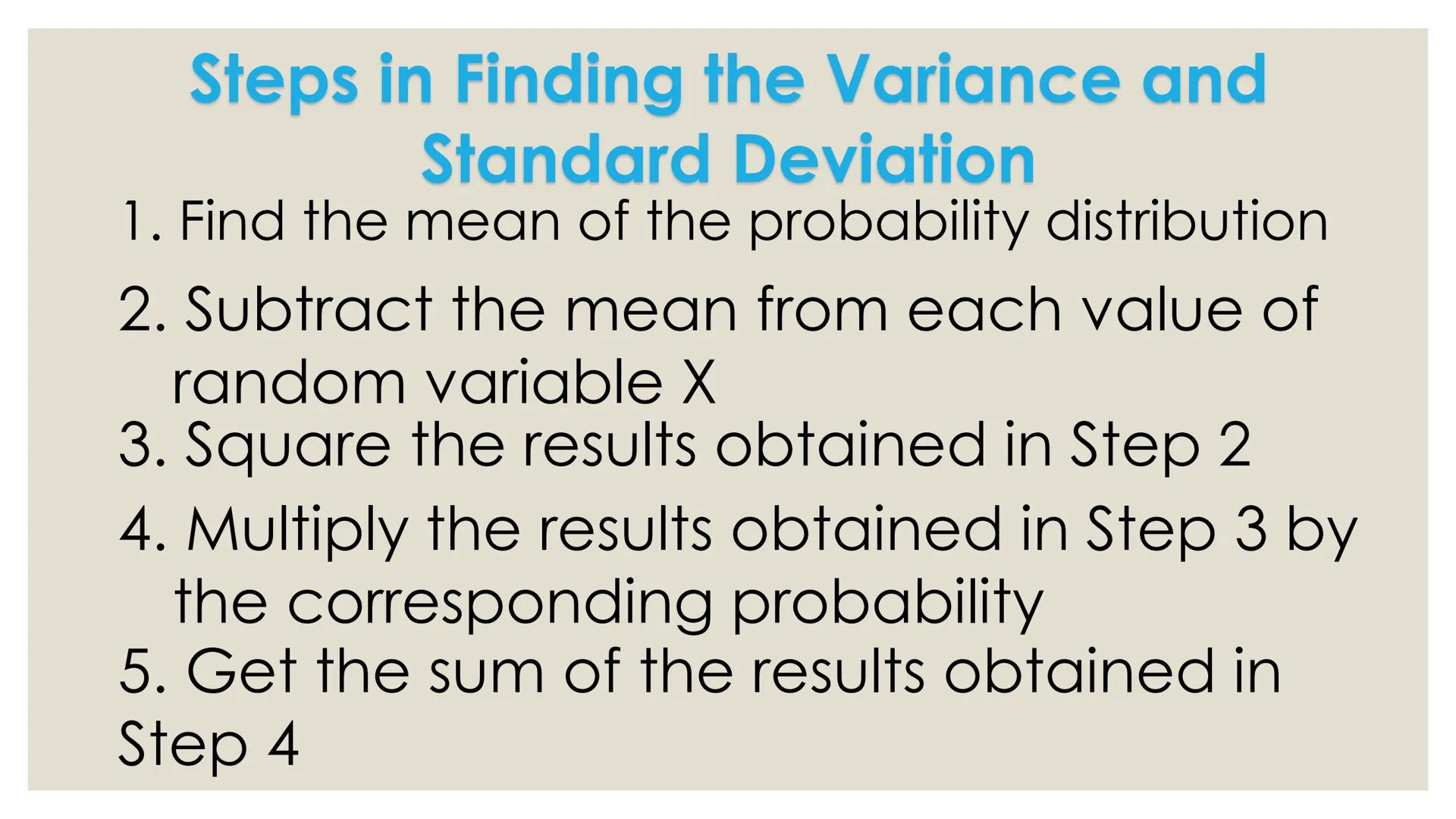 # PROBABILITY ## OBJECTIVES
* illustrates a random variable
(discrete and continuous)
* distinguishes between a discrete and a
continuous r