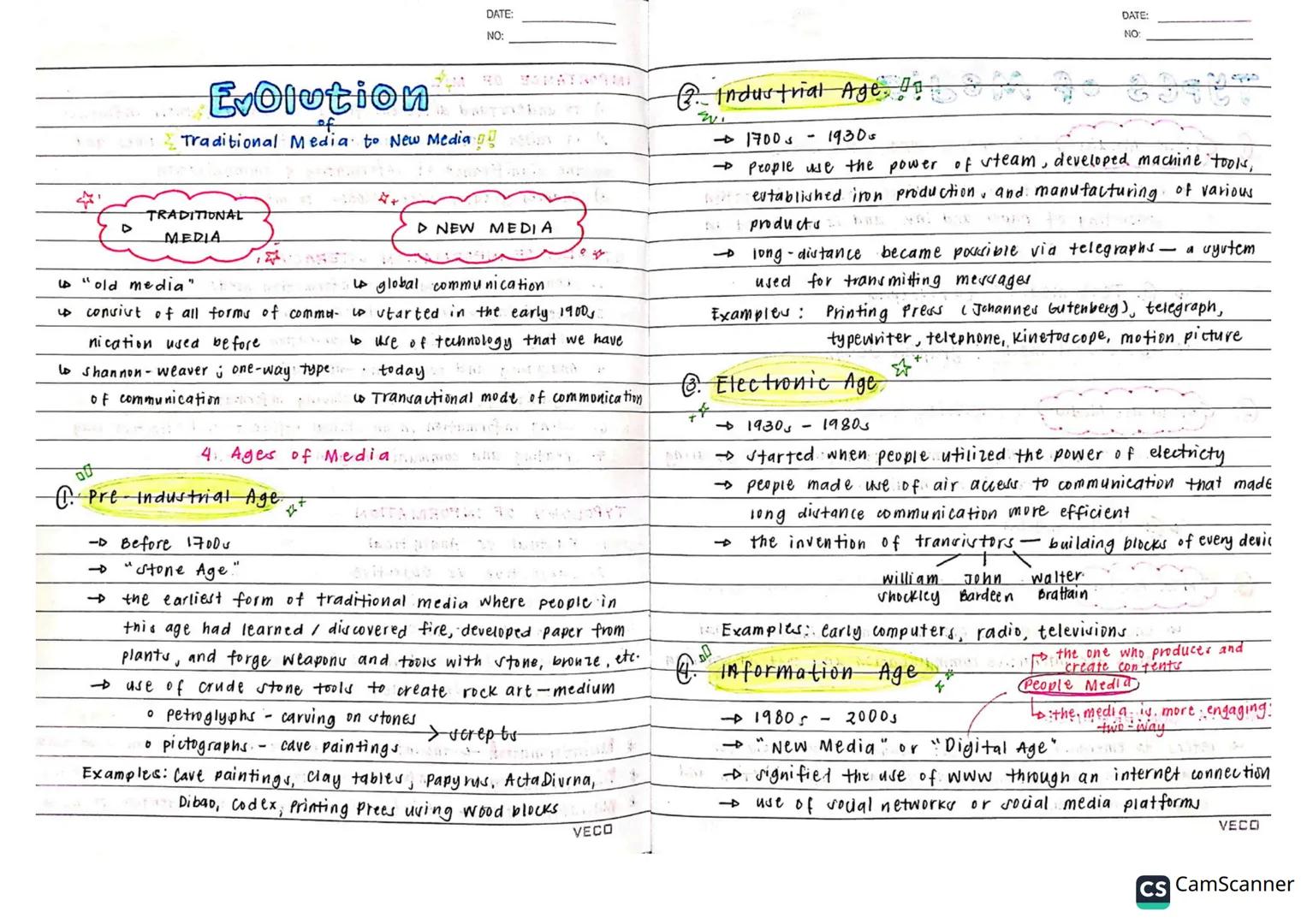 # Media &
# Information
# Literacy DATE:
NO:
DATE:
NO:
Definition of Terms
• Literacy → the ability to identify, understand, interpret, cr