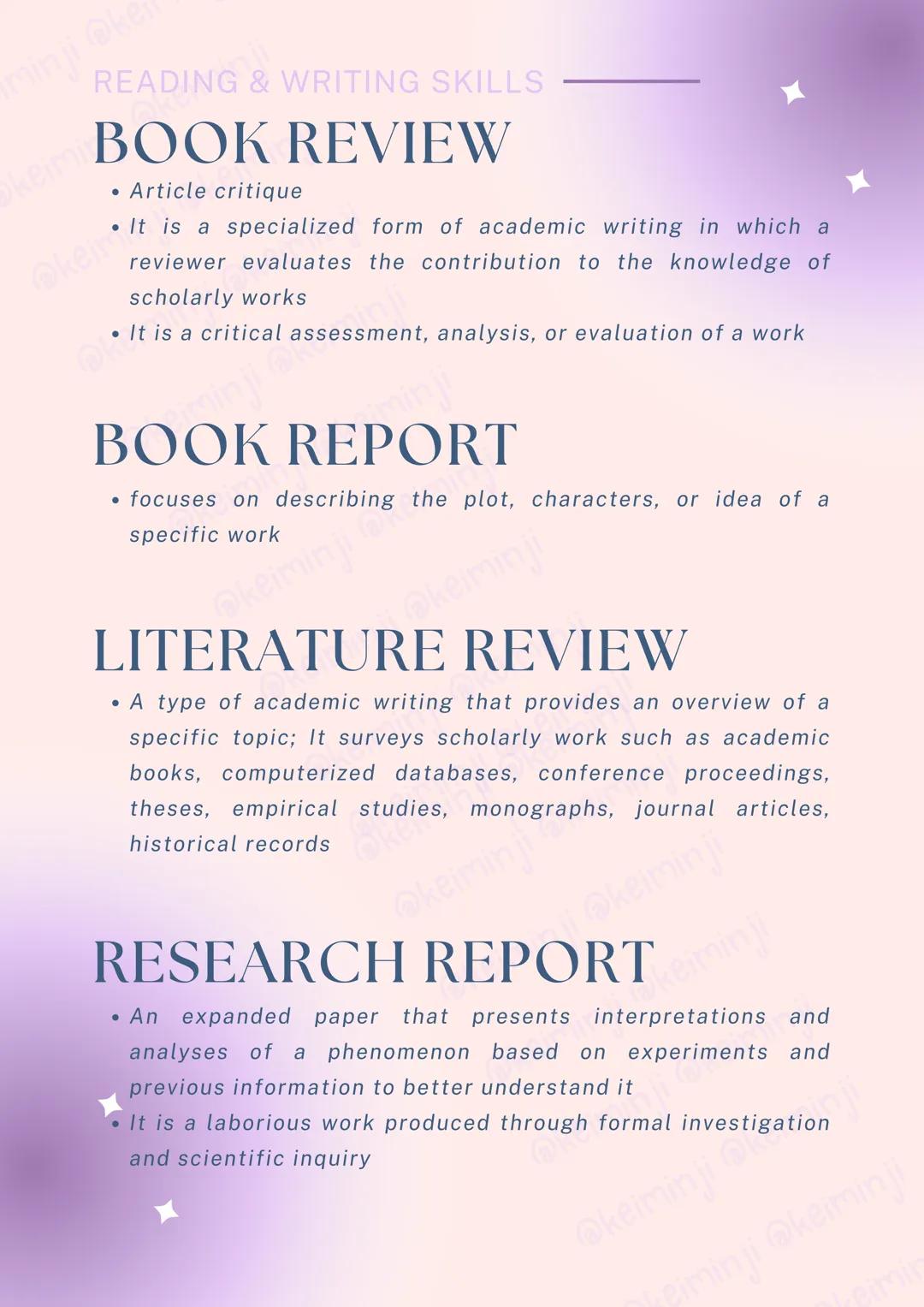 --- OCR Start ---
minji @ker
READING & WRITING SKILLS
keim READING & WRITING
READING
keimin ji
defined according to two types:
1. A decoding