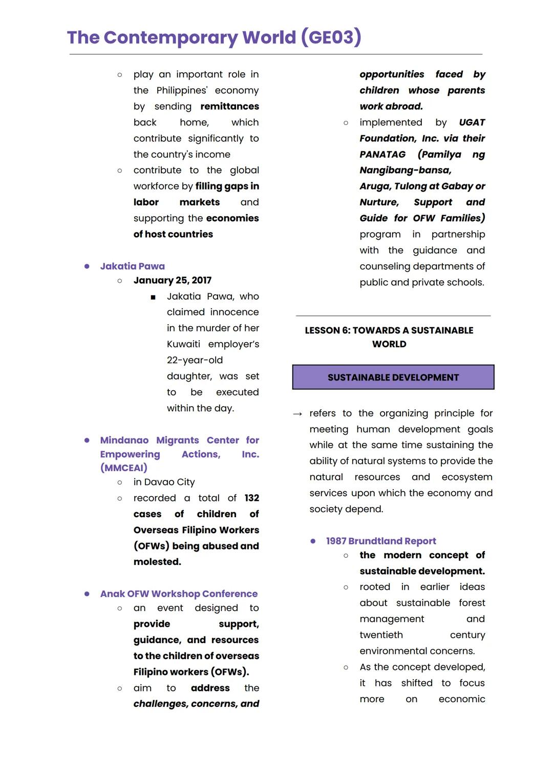 The Contemporary World (GE03)
LESSON 1
GLOBALIZATION
consciousness of the world
as a whole
Historical Foundation of the Term
Globalization
i