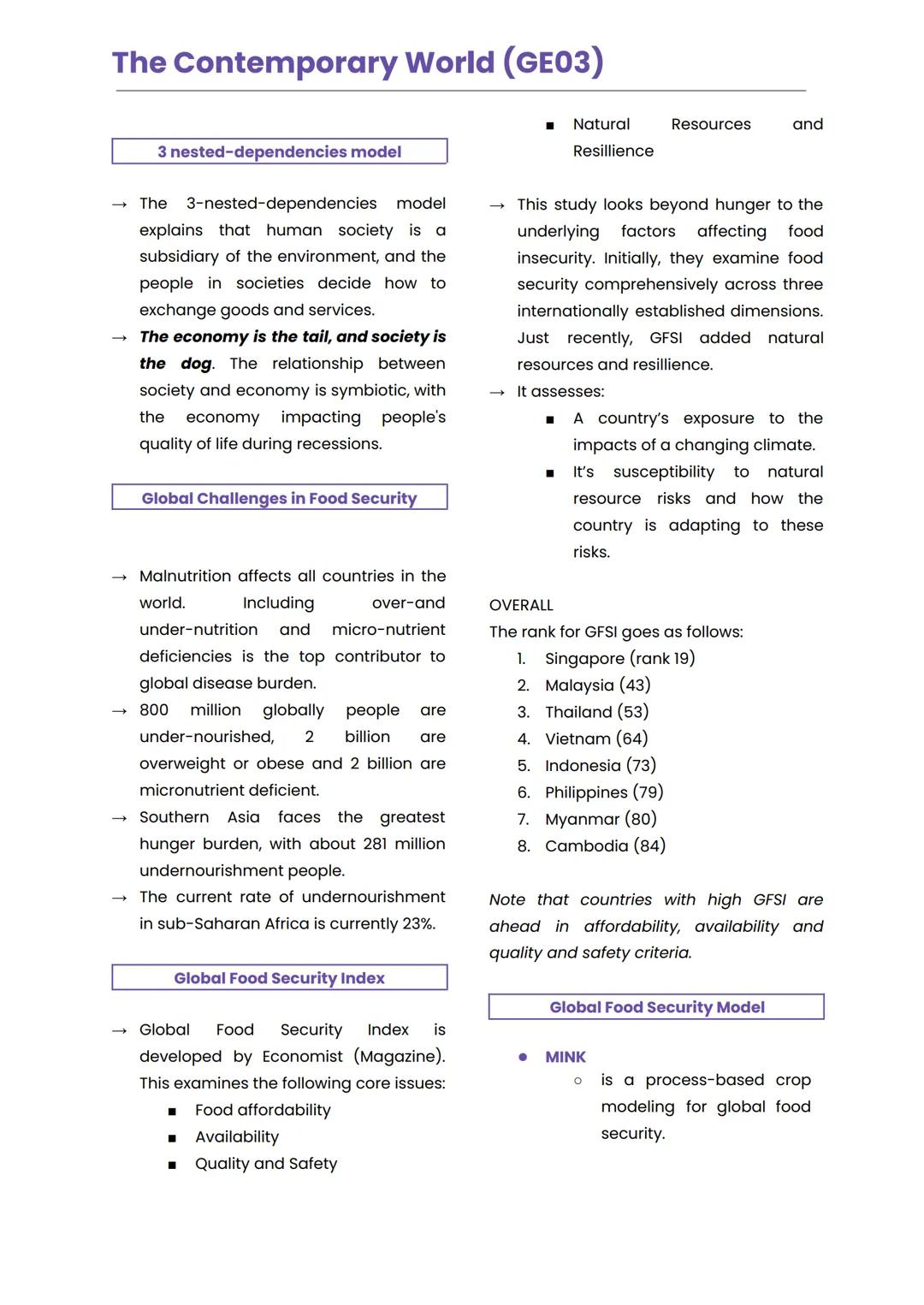 The Contemporary World (GE03)
LESSON 1
GLOBALIZATION
consciousness of the world
as a whole
Historical Foundation of the Term
Globalization
i