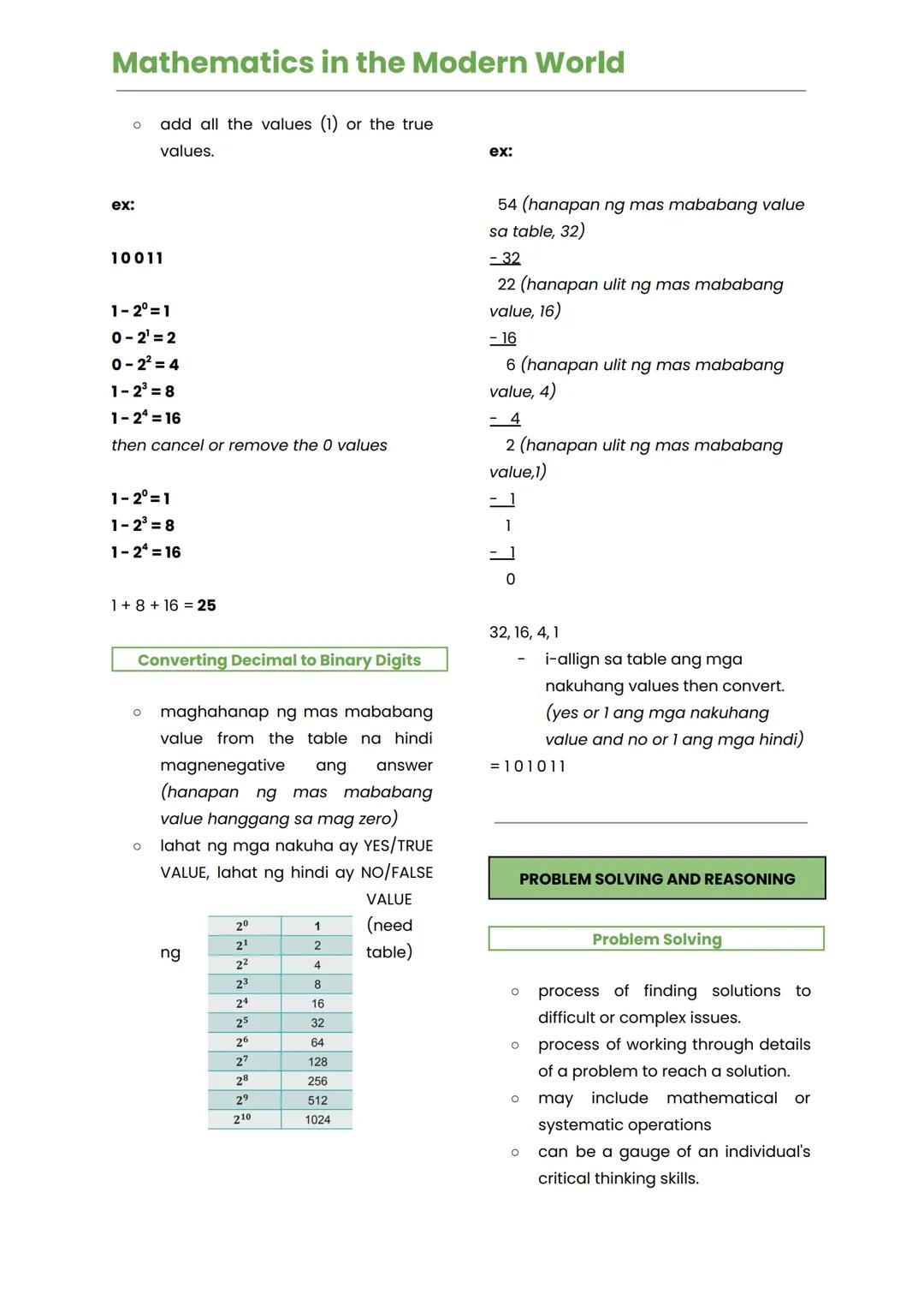 --- OCR Start ---
Mathematics in the Modern World
MATH ANXIETY
• Stress, tension & or strain on the
body & mind; often due to a
negative exp