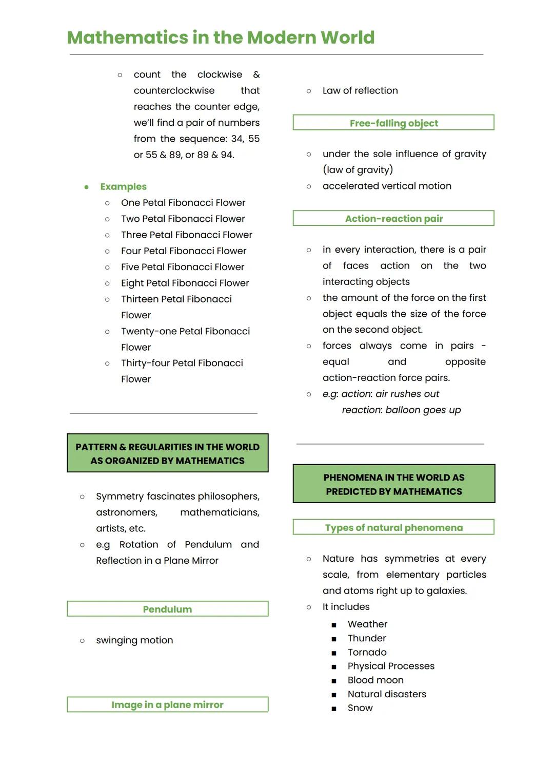 --- OCR Start ---
Mathematics in the Modern World
MATH ANXIETY
• Stress, tension & or strain on the
body & mind; often due to a
negative exp