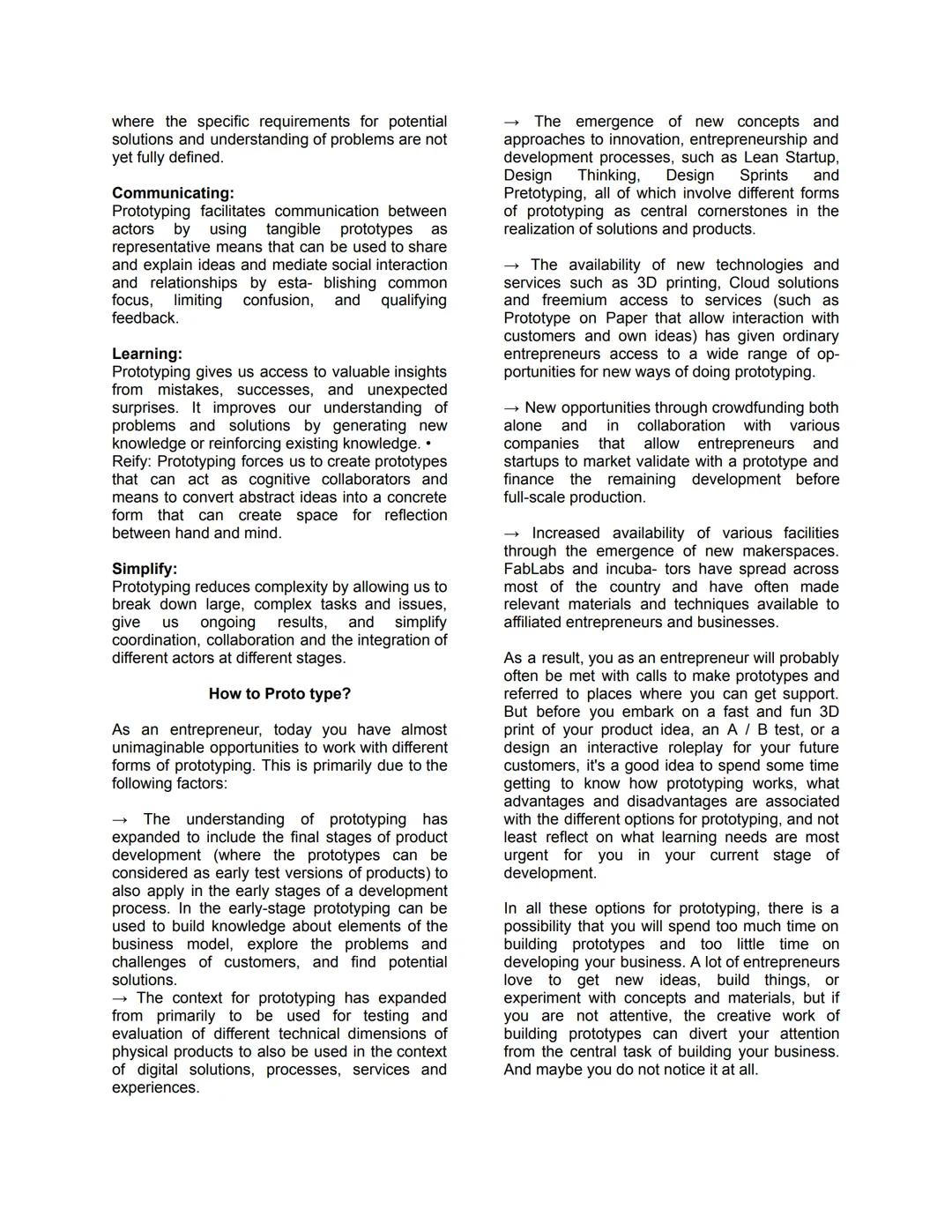 Introduction to
Entrepreneurship
(MODULE 1)
RELEVANCE OF ENTREPRENEURSHIP TO
AN ORGANIZATION
1. Development of Managerial Capabilities -
thi
