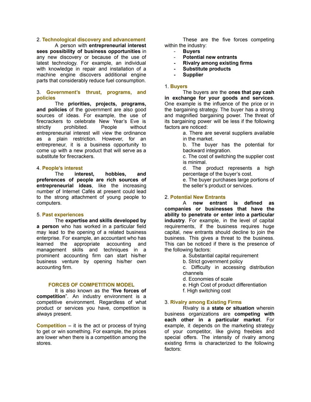 Introduction to
Entrepreneurship
(MODULE 1)
RELEVANCE OF ENTREPRENEURSHIP TO
AN ORGANIZATION
1. Development of Managerial Capabilities -
thi
