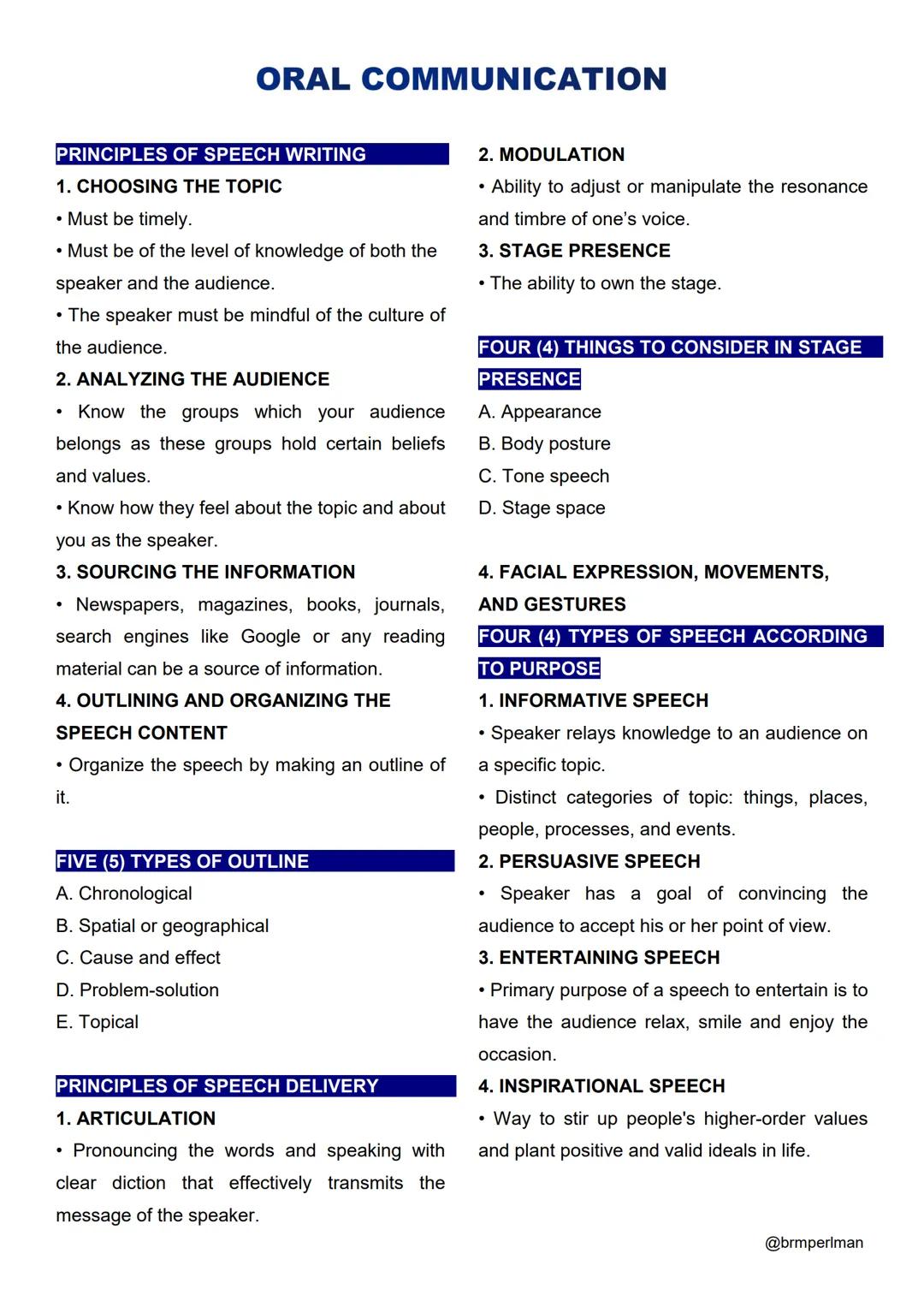 COMMUNICATION
ORAL COMMUNICATION
➤ Derived from the 2 Latin words
"COMMUNIS" meaning "commonness"
and "COMMUNICARE" meaning "to share."
Defi