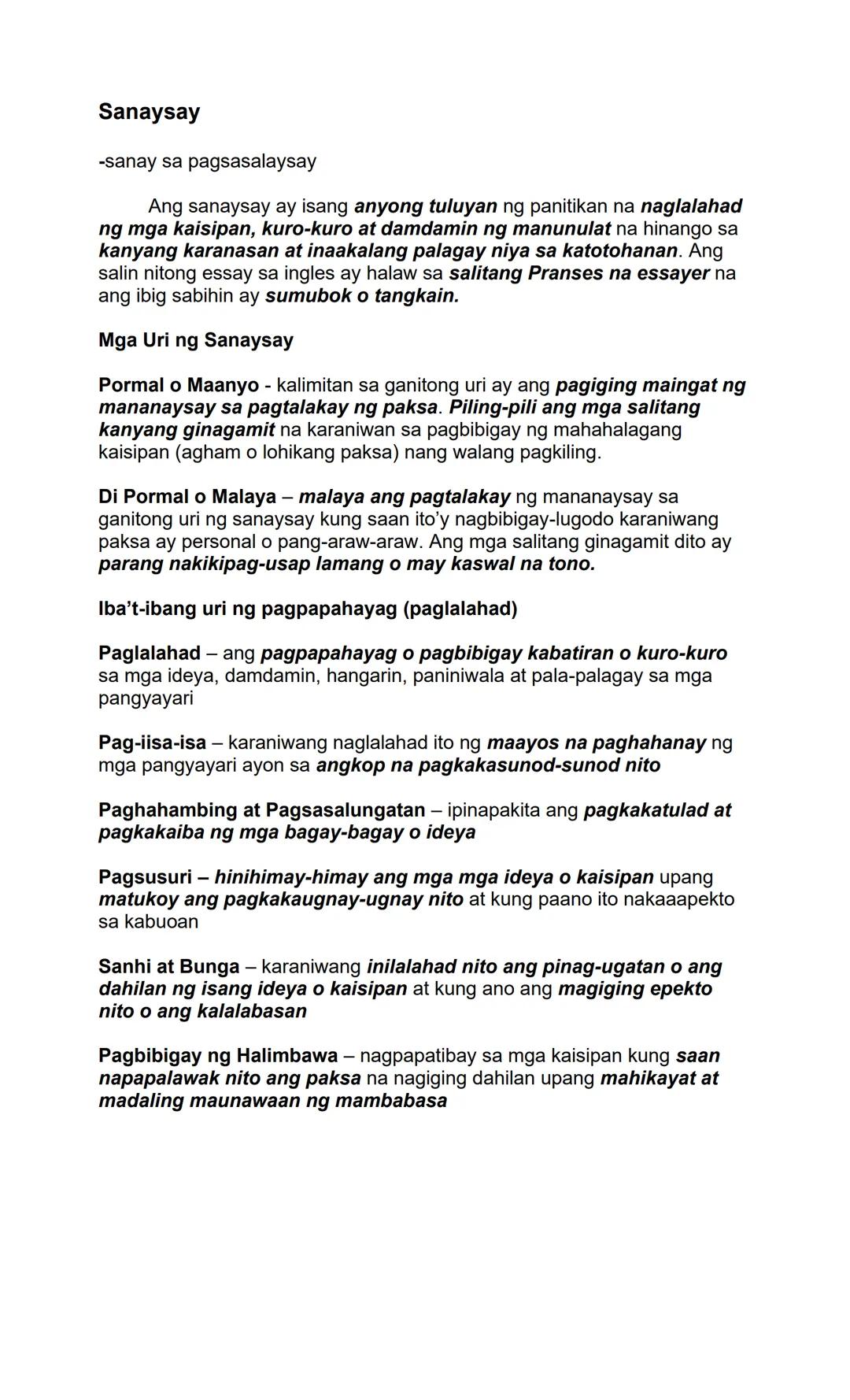 Tula
Ito ay isang uri ng akdang pampanitikan na nagpapahayag ng damdamin
at kaisipan ng isang tao gamit ang mga masining na salita. Ito ay
b