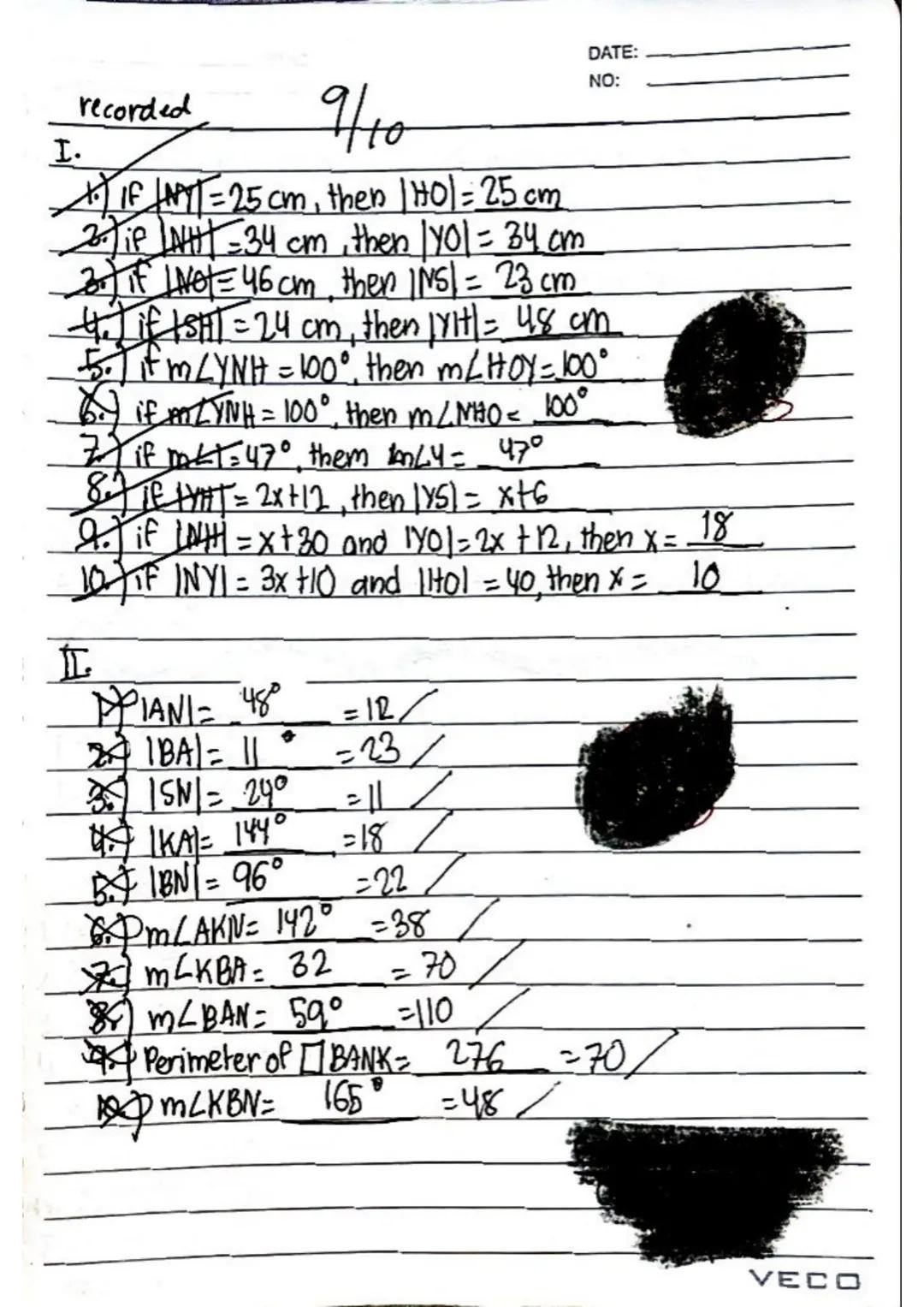 Quadrilaterals four sides and four angles
Quad= 4
Lateral= sides
Types of Quadrilaterals
DATE
NO:
1. Square
4 equal sides and 4 right angle