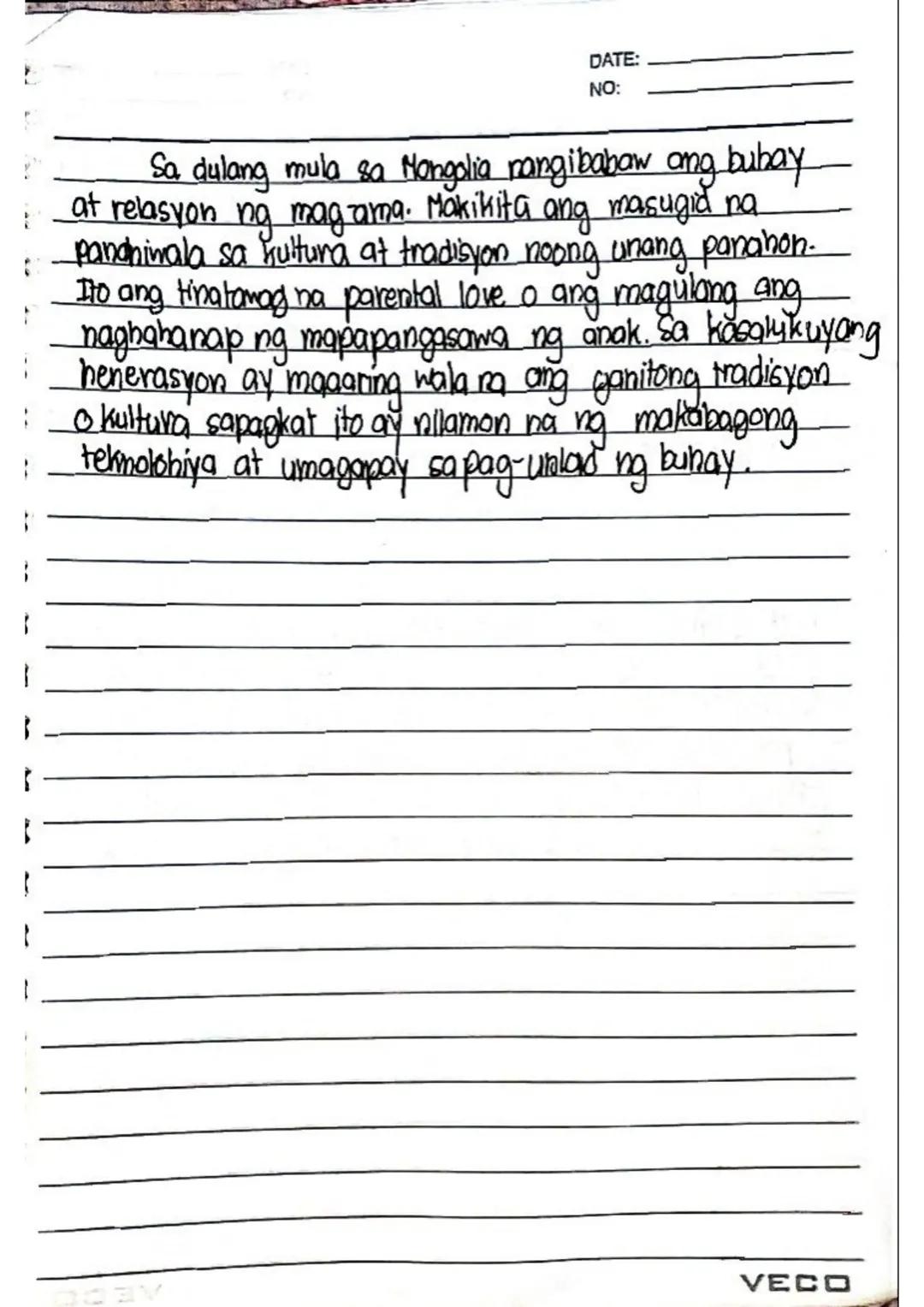 DATE:
NO:
Pagsusuri sa tono ng pagbigkas ng Tulang Tanka
at Haiku Japan-Hapon
Japan-Silangang Asya
Ragsusuri sa Tono
Ponemang Suprasegmental